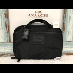 Coach Voyager Zip Tablet Case 61816 Black NWT